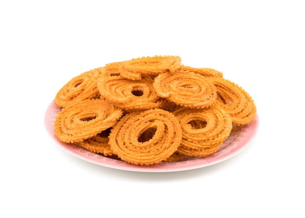 Snack traditionnel indien Chakli