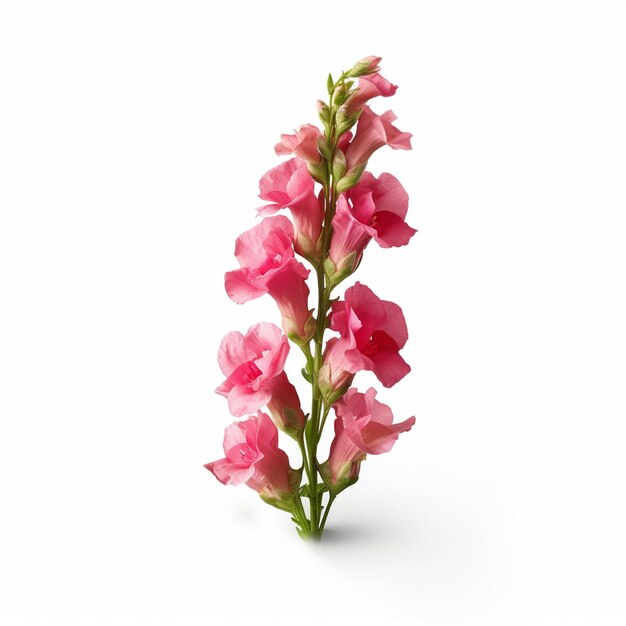 snapdragon isolé sur fond blanc