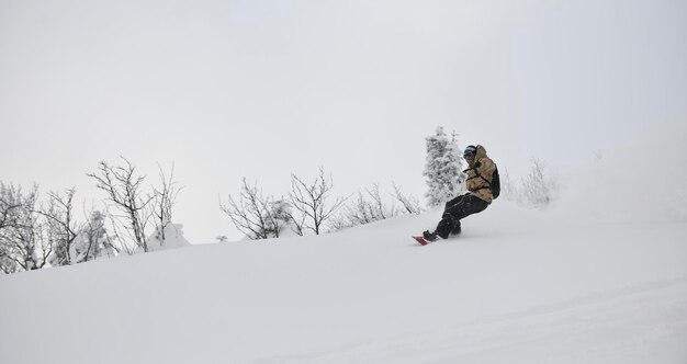 snowboardeur freestyle