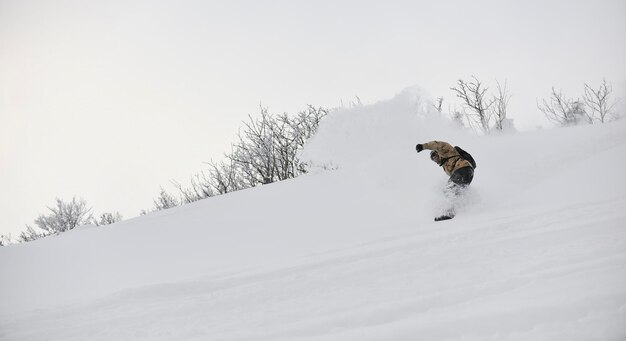 snowboardeur freestyle