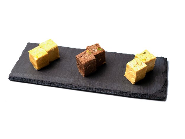 Soan papdi Bonbons indiens assortis Mangue Soan Papdi Soan Papdi au chocolat Soan Papdi à la noix de coco