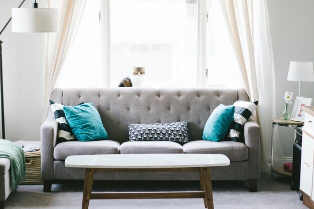 Photo sofa à l'intérieur