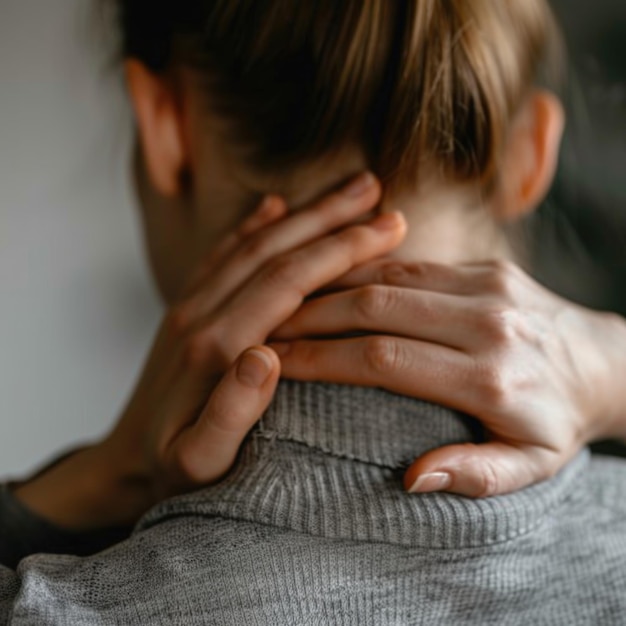 Photo soins complets pour la santé de la colonne vertébrale visant à traiter l'ostéochondrose, les douleurs cervicales et dorsales par des médicaments chiropratiques, des massages et des ajustements du mode de vie pour un traitement et un soulagement efficaces