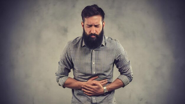 Photo les soins de santé des personnes et le concept de problème