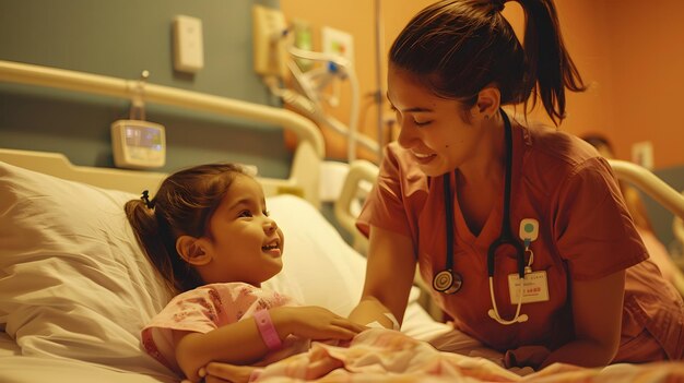 Soins tendres à l'hôpital