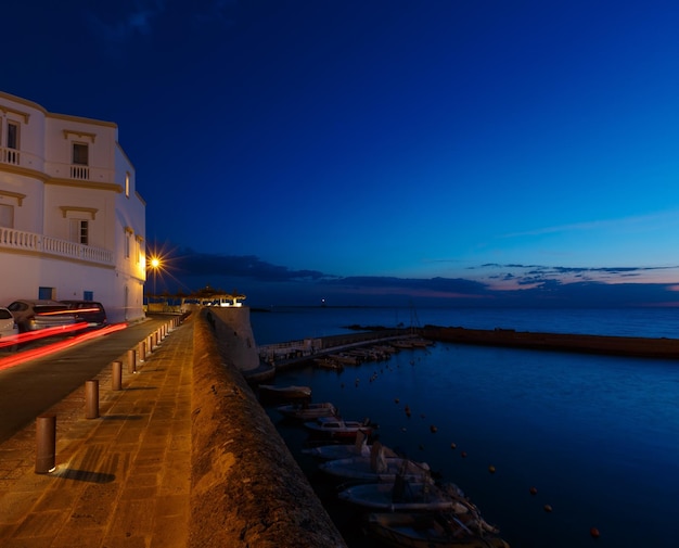 Soirée Château Gallipoli Pouilles Italie