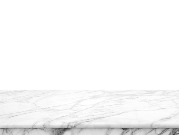 Photo sol en marbre de texture naturelle abstraite sur fond de mur de briques blanches vue de dessus de la table en marbre