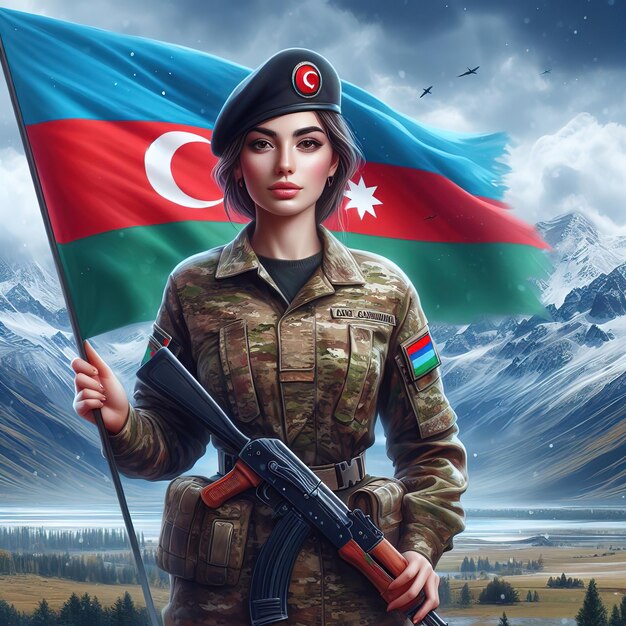 Soldat de l'Azerbaïdjan