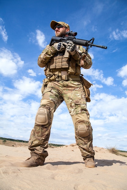 Soldat du groupe des forces spéciales de l&#39;armée américaine