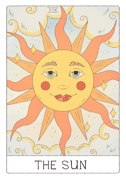 Le soleil est le lasso majeur du tarot