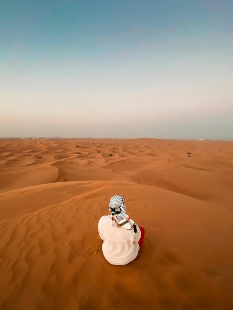 Photo la solitude du désert