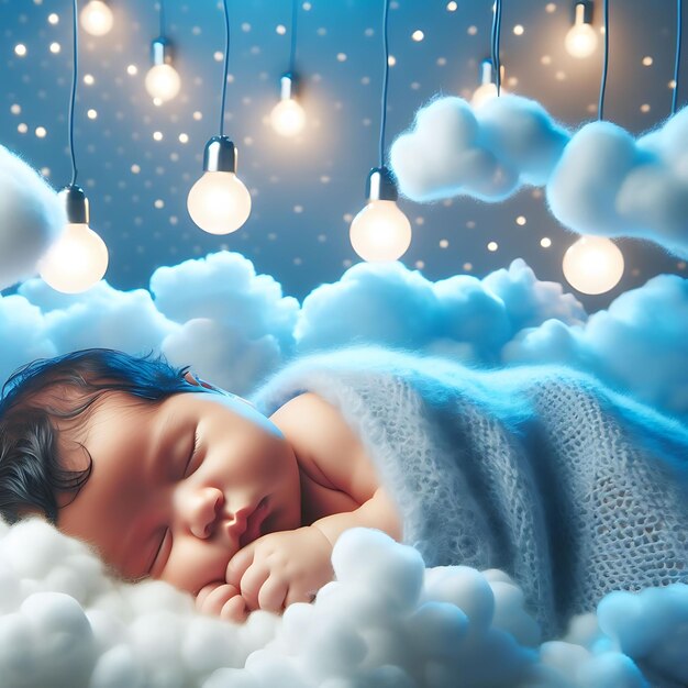 le sommeil de bébé rêveur