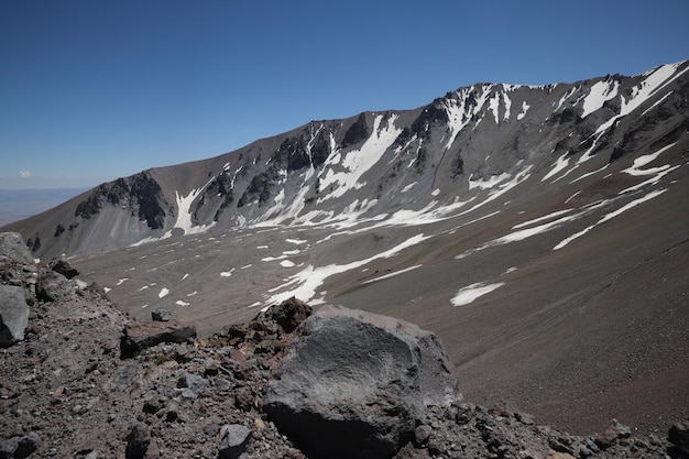 Sommet du Mont Erciyes à Kayseri Turquie