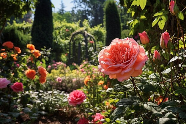 Sonate du jardin de fleurs Symphonie de la beauté florale