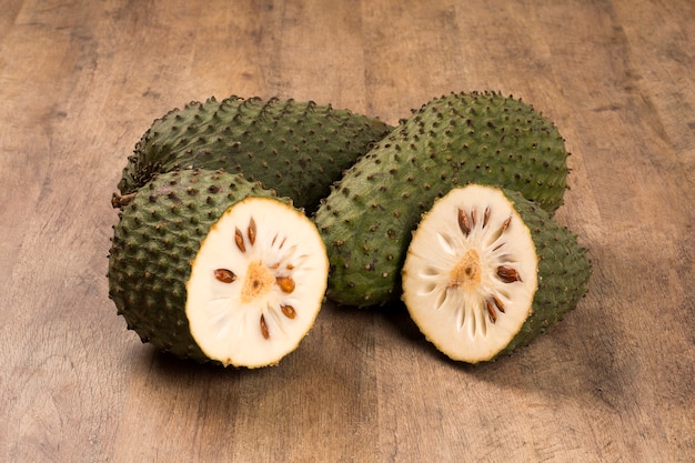 Sop aigre, Prickly Custard Apple. (Annona muricata L.) Traitement du cancer.