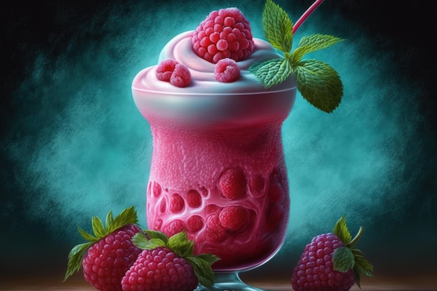 Sorbet à la framboise