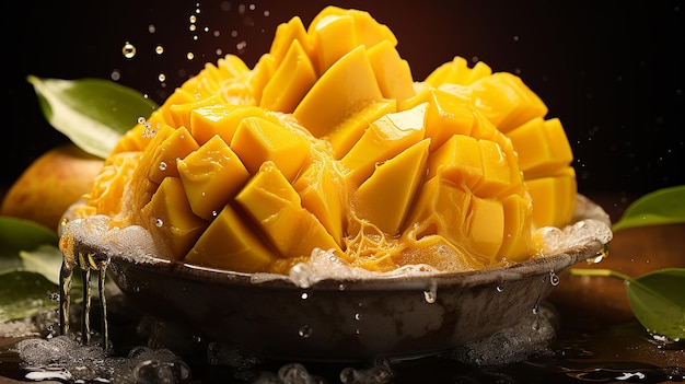 Sorbet à la mangue