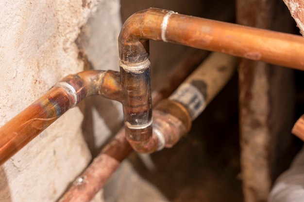 Soudage de conduites d'eau en cuivre