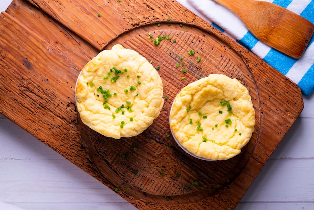 Soufflé aux pommes de terre au four Recette traditionnelle anglaise