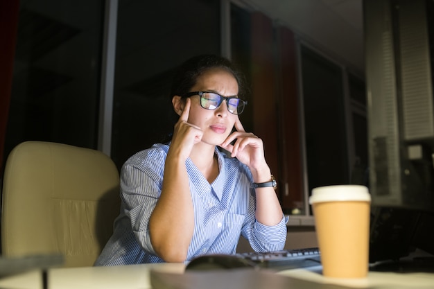 A souligné la femme travaillant la nuit