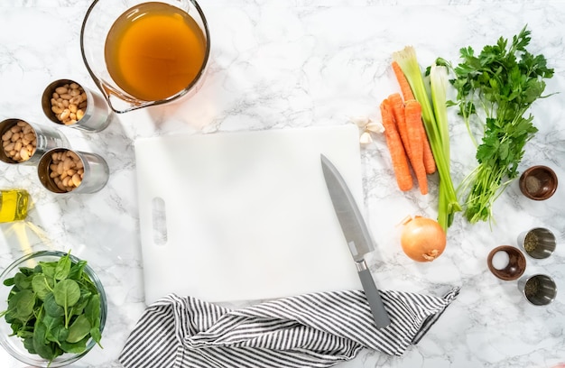 Soupe aux haricots blancs