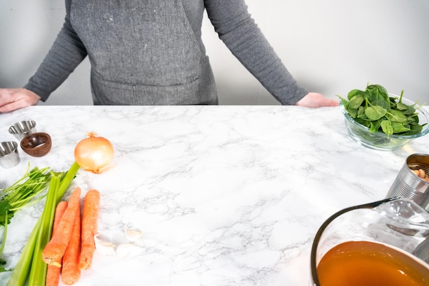 Soupe aux haricots blancs