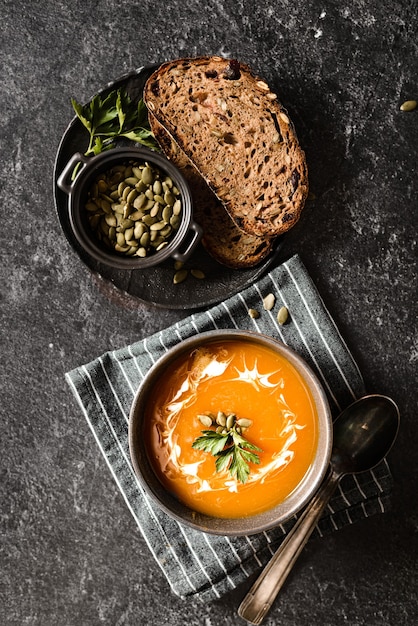 soupe à la citrouille