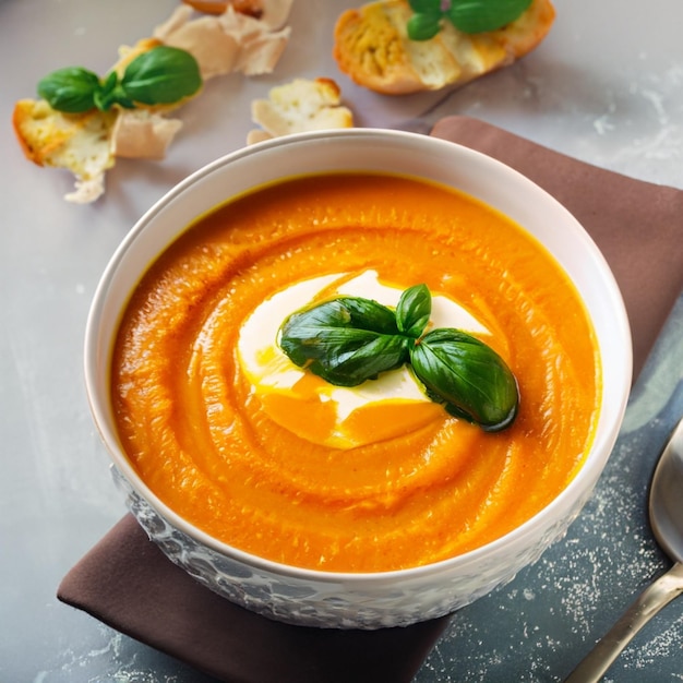 Soupe à la citrouille