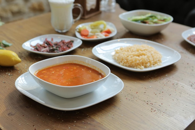 Soupe Délicieuse Soupe Aux Légumes Bol