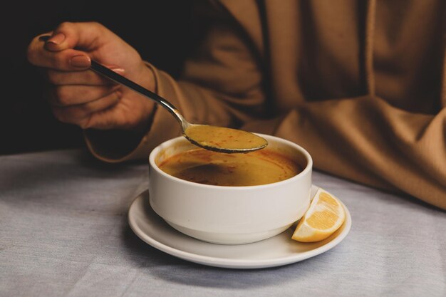 Soupe Délicieuse Soupe Aux Légumes Bol