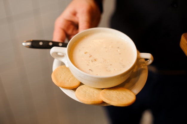 Soupe gourmande, Chaudrée de palourdes