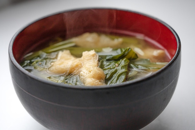 soupe miso japonaise