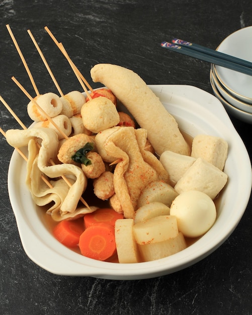 Soupe Oden japonaise