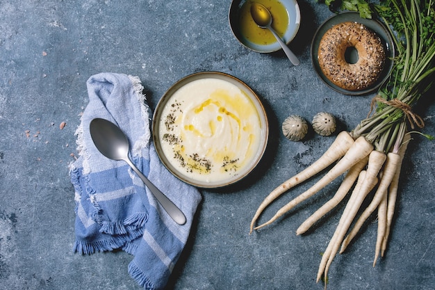 Soupe de panais au beurre