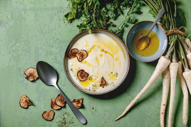 Soupe de panais au beurre