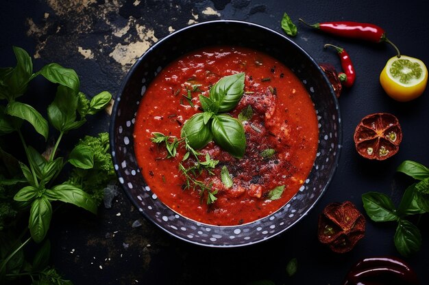 Soupe de pepperoni italienne épicée