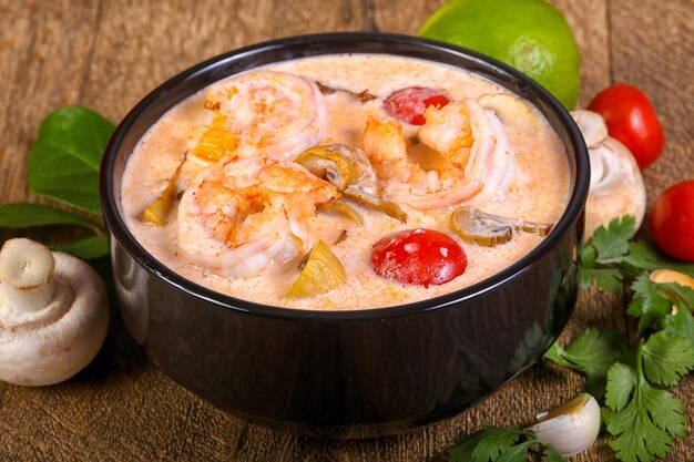 Soupe Thai Tom Yam