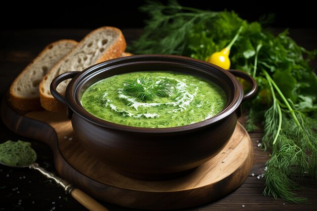 Soupe verte d'oseille