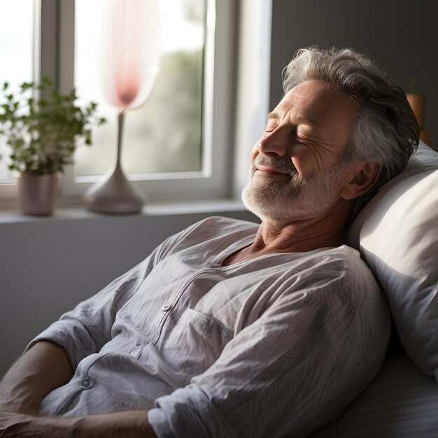 Souriez et dormez confortablement sur l'oreiller