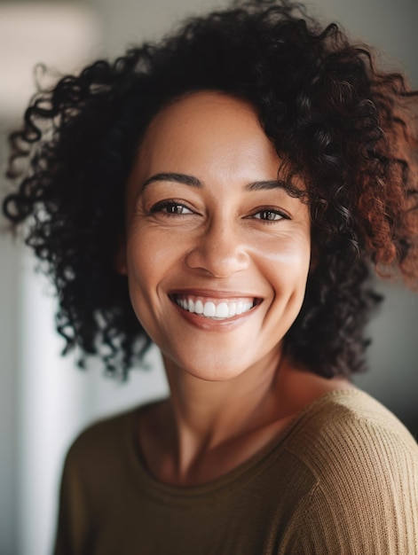 Photo sourire de belles femmes d'âge moyen