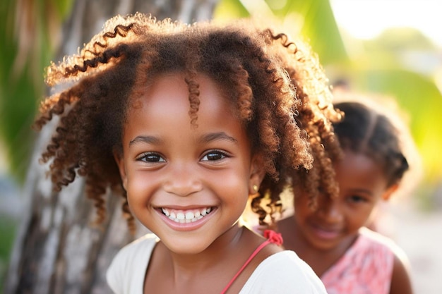 un sourire pour la caméra est le mot joie.