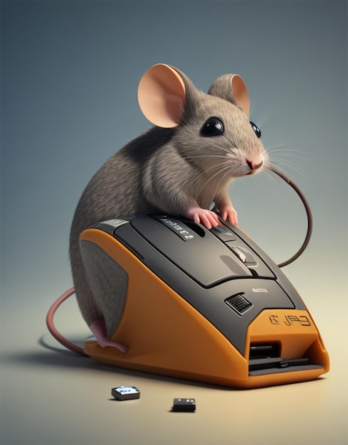 Une souris géante.