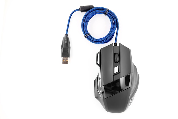 Souris de jeu USB câblée pour ordinateur