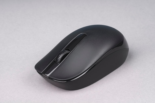 Souris optique sans fil noire