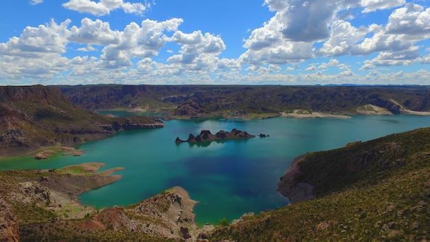 "Le Sous-marin", Lac Valle Grande en Argentine