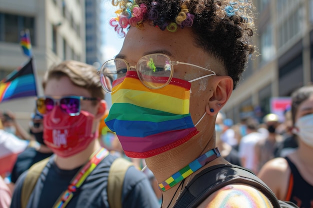 Soutien à Black Lives Matter et aux droits des LGBT à Milwaukee