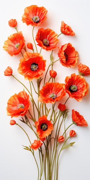 Photo souvenir du jour du coquelicot de tous les soldats morts dans des guerres impliquant la grande-bretagne ai générative