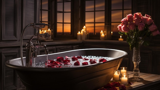 Un spa romantique