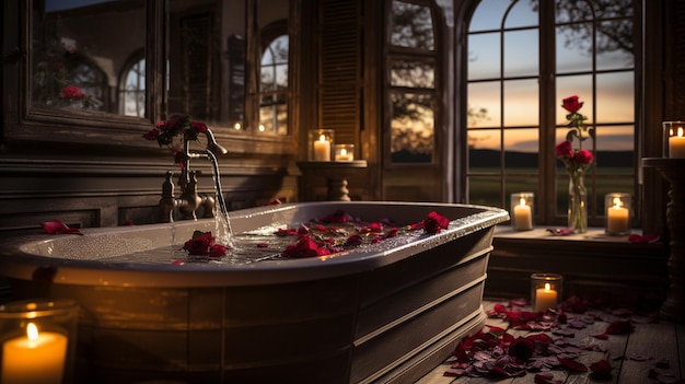 Un spa romantique