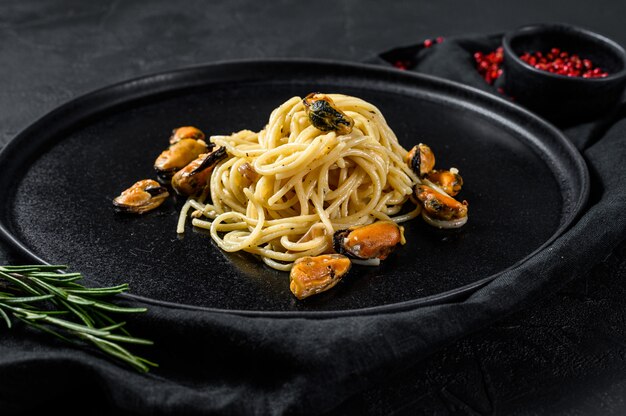 Spaghetti pâtes aux moules